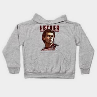 Nico Hischier New Jersey Sketch Kids Hoodie